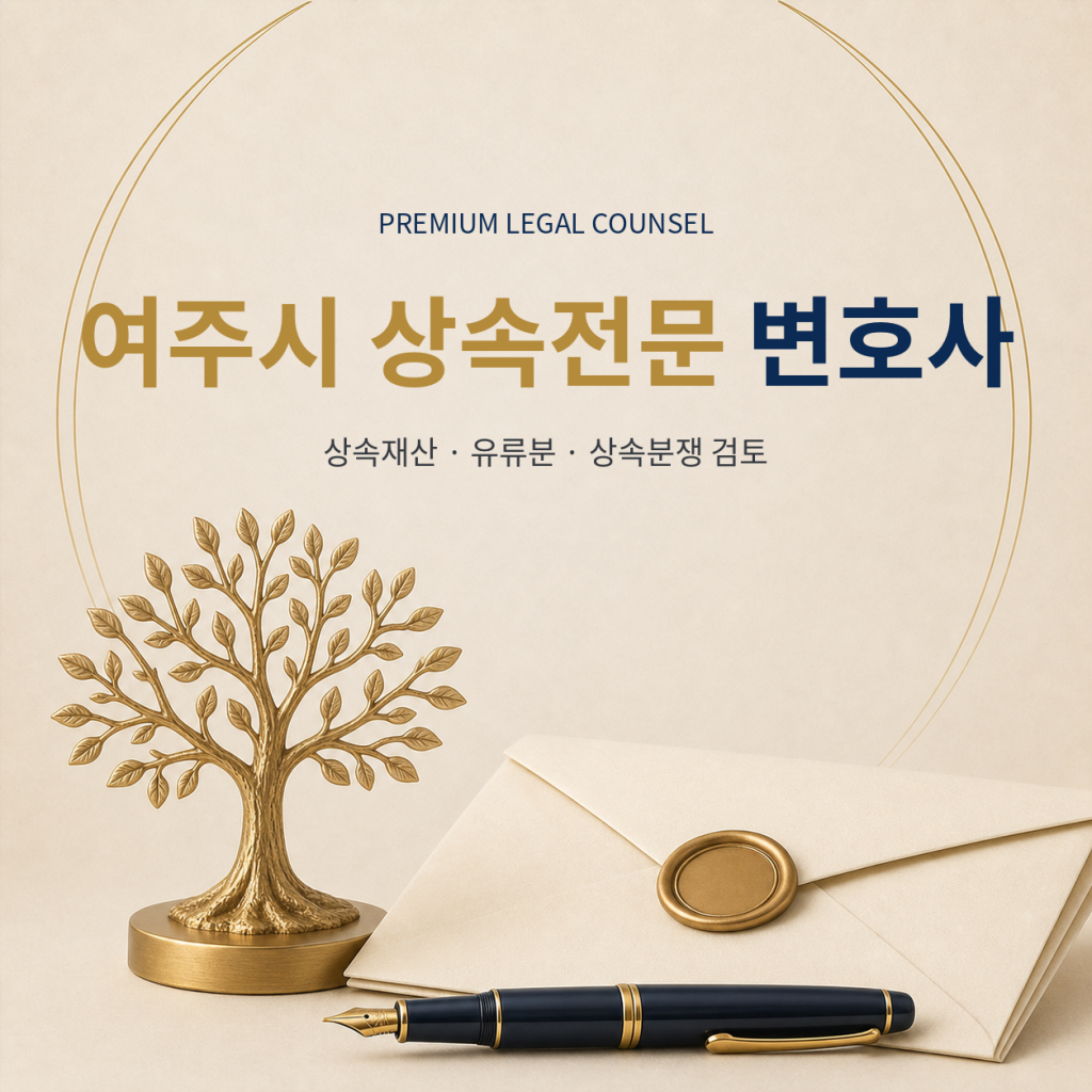 여주시 상속전문 변호사